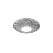 Applique Moderna Dalia Polilux ® Argento 1 Luce Led Integrato 20W 3000K