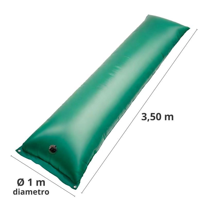 Salsicciotto Ad Aria Polartex® Airtube 0,6 Mm Per Coperture Invernali - Da 3,50 Mt  Piatto 1 Mt