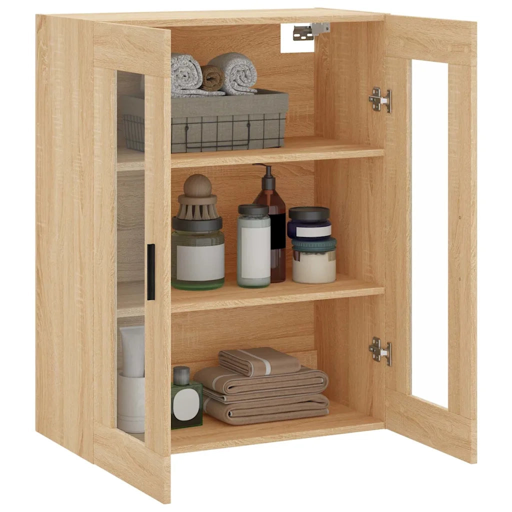 Armadietto a Muro | Mobile a Parete Rovere Sonoma 69,5x34x90 cm
