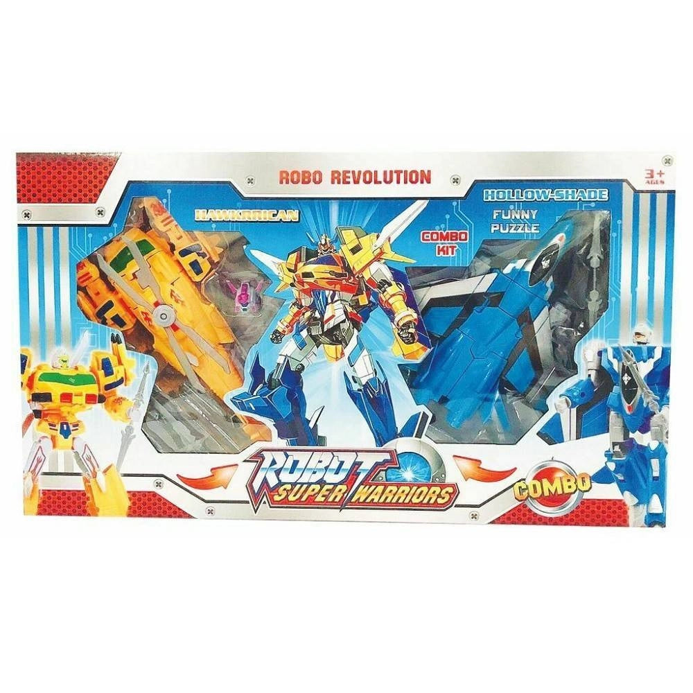 Trade Shop - Robot Super Warriors Guerrieri Trasformabili Giocattolo Gioco Bambini -