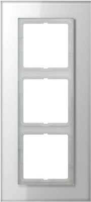 Serra a tre pannelli di vetro alpino bianco (LSP983GLWW)