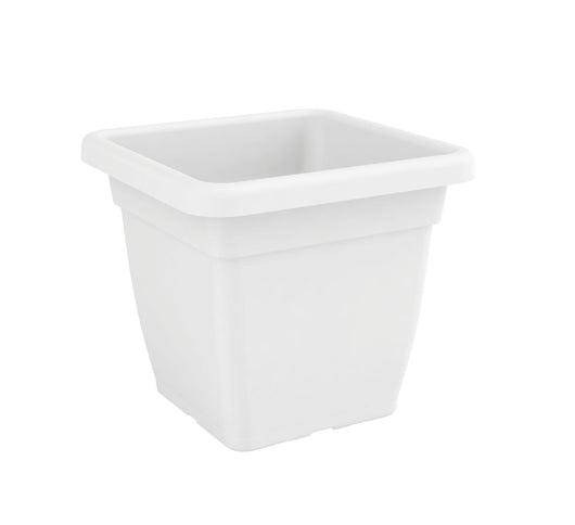 Nicoli Vaso Mega Quadrato cm 38x38x34 con sottovaso cm 34x34x5