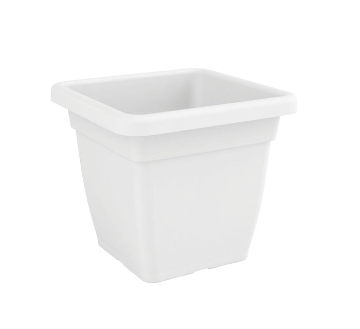 Nicoli Vaso Mega Quadrato cm 38x38x34 con sottovaso cm 34x34x5