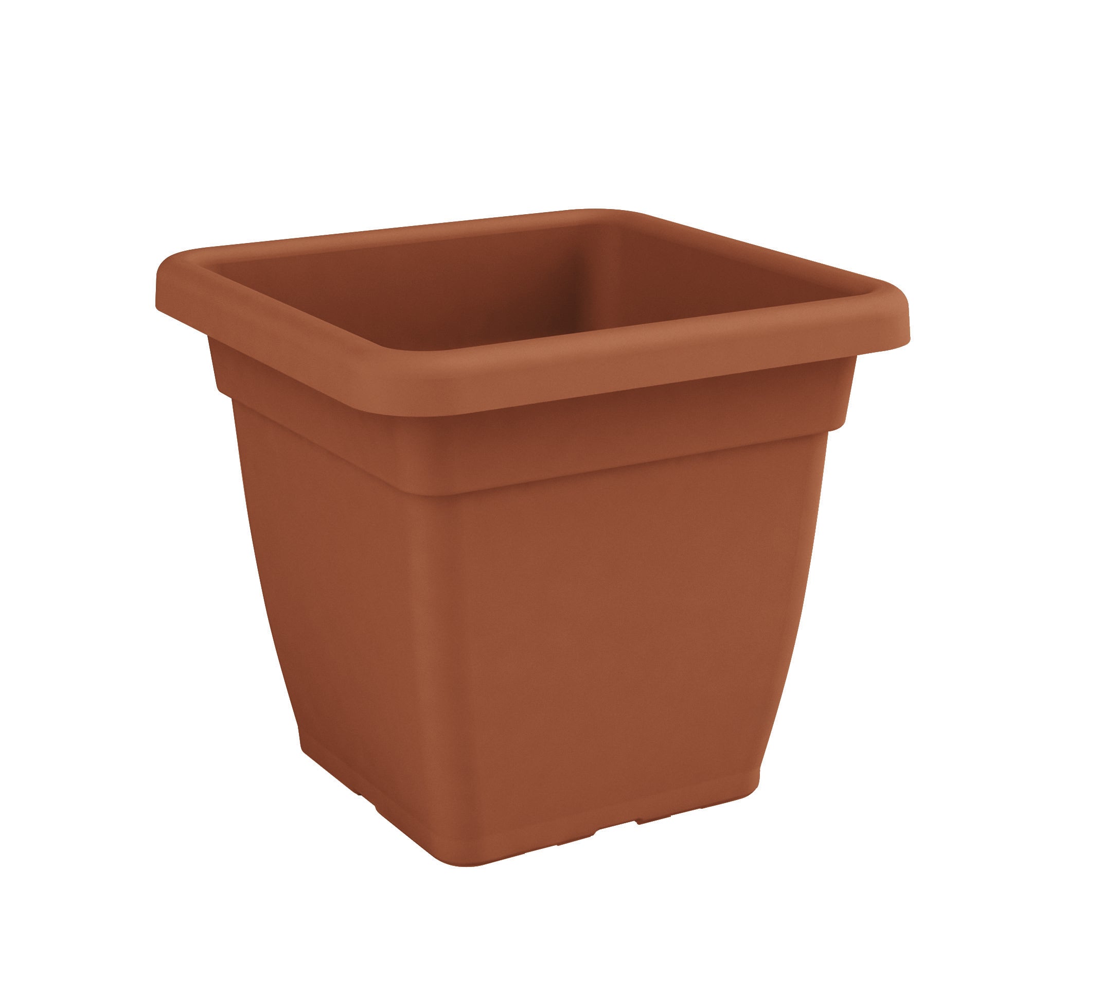 Nicoli Vaso Mega Quadrato cm 38x38x34 con sottovaso cm 34x34x5