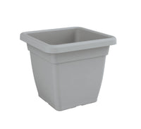 Nicoli Vaso Mega Quadrato cm 38x38x34 con sottovaso cm 34x34x5