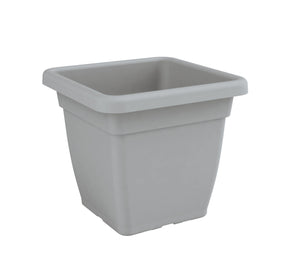 Nicoli Vaso Mega Quadrato cm 38x38x34 con sottovaso cm 34x34x5