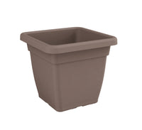 Nicoli Vaso Mega Quadrato cm 38x38x34 con sottovaso cm 34x34x5