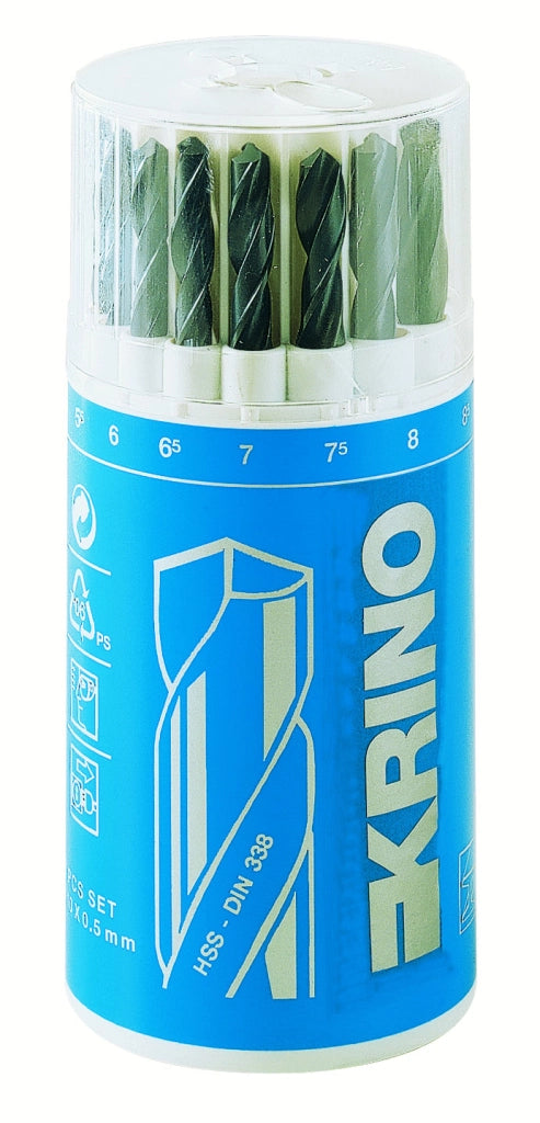 Krino ASSORTIMENTO PUNTE PER METALLO HSS PZ. 19