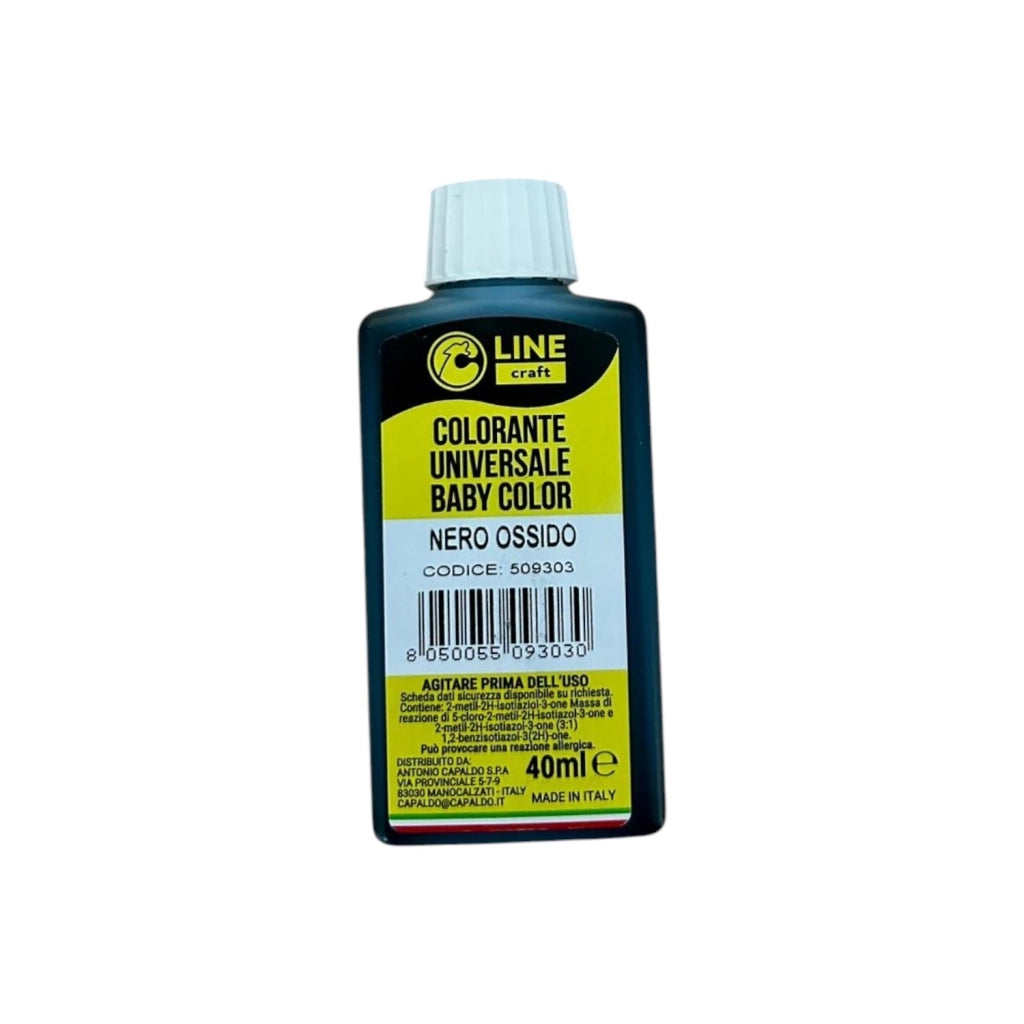 COLORANTE UNIVERSALE BABY COLOR NERO OSSIDO  40ML