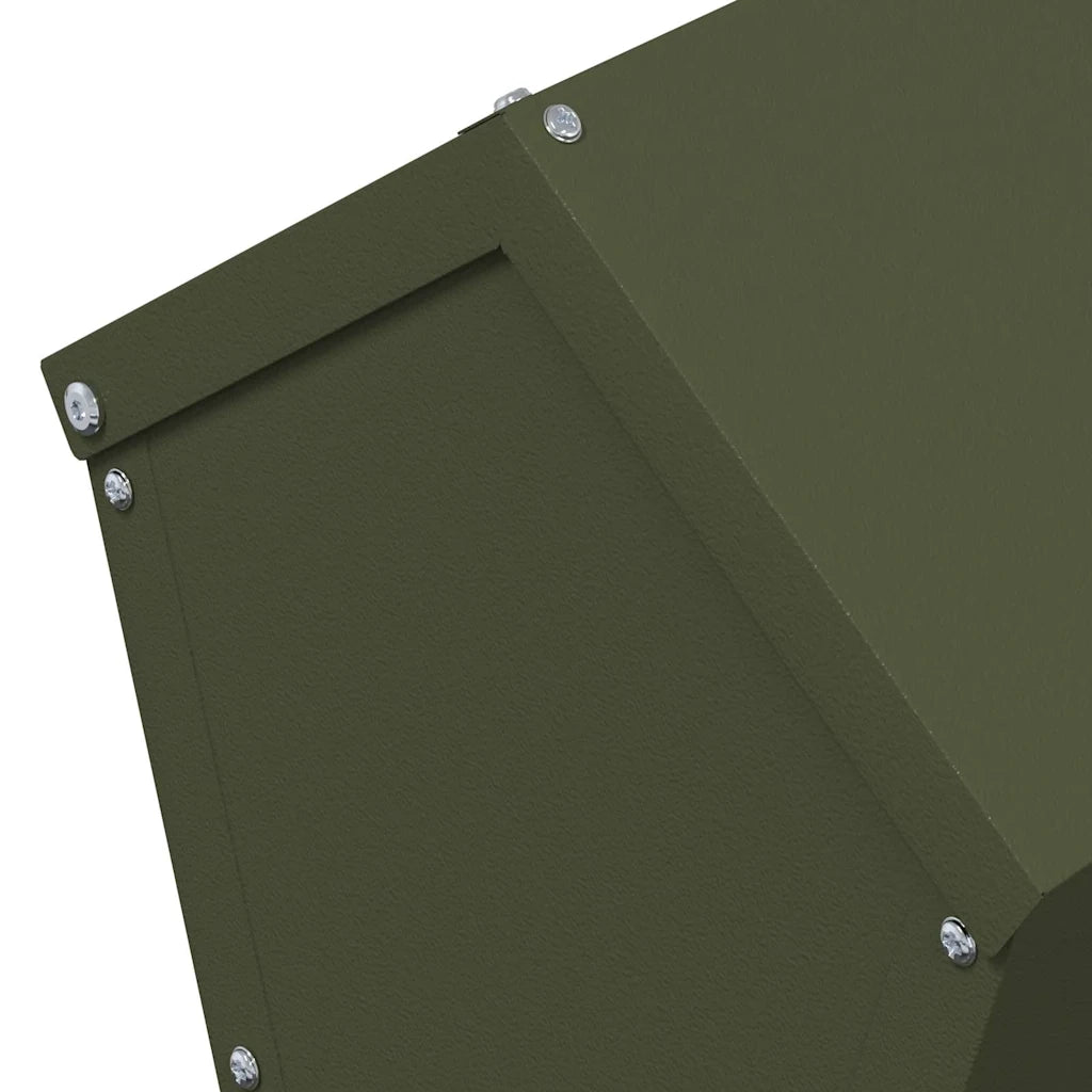 Feeder per pollo Verde oliva 30 x 30 x 39 cm CFW1123265