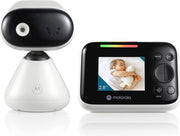 Babyfono con camera e comunicazione a due vie - Visione notturna infrarossa e monitoraggio temperatura ambiente
