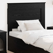 Testiera-Testata-Testiera Decorativa Rovere Nero 80 cm Legno multistrato 415078