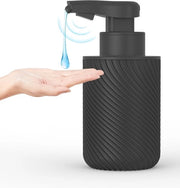 Dispensatore di sapone automatico senza tocco con sensore infrarosso - 300 ml per cucina e doccia - ricaricabile via USB e impermeabile