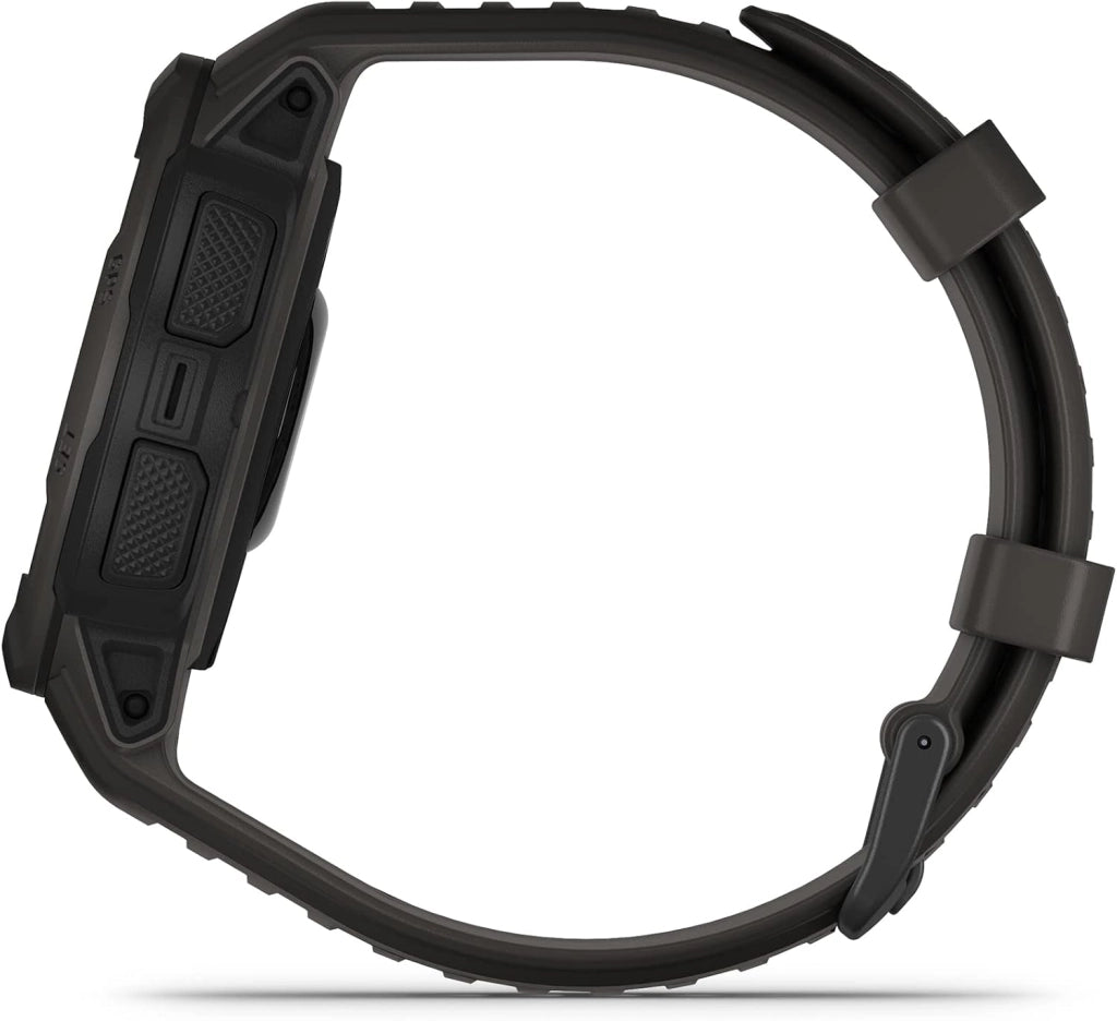 Garmin Instinct 2X Solar - Tactical, Smartwatch, 50mm, Ricarica solare, Autonomia infinita, Torcia LED, Calcolatore balistico, Visore notturno, +30 app, GPS, Pay, Connect IQ, Black