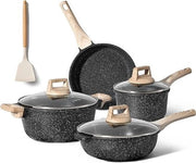 Set di pentole - Pentola a coperchio - Pentola da stufato - Padella - Wok