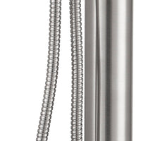 Fontana da Giardino 96,5x33x6 cm con Miscelatore e Doccetta Sined  Oristano Inox