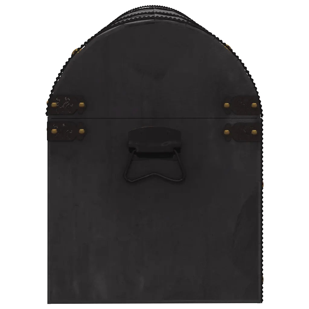 Baule in Legno Massello Stile Vintage 120x30x40 cm 245801