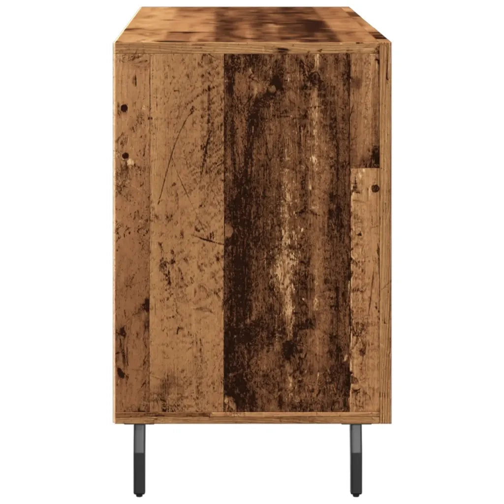 Credenza-Buffet-Armadio da cucina Legno Antico 100x36x60 cm in Legno Multistrato 627068