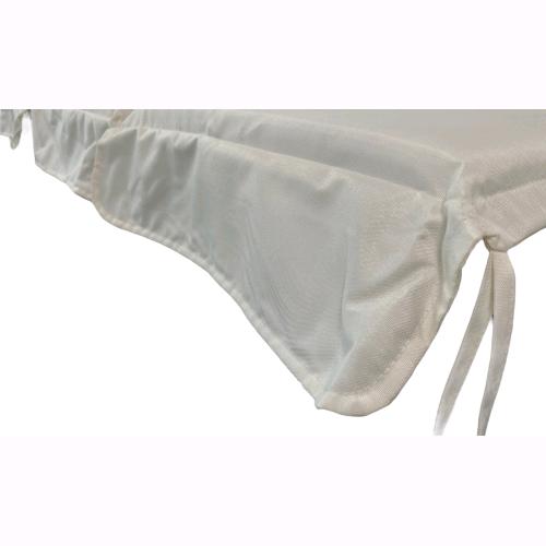 Cuscino per Dondolo 3 posti da Giardino Altalena Antimacchia idrorepellente sfoderabile 160x96 cm (95098)