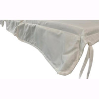 Cuscino per Dondolo 3 posti da Giardino Altalena Antimacchia idrorepellente sfoderabile 150x94 cm (95108)