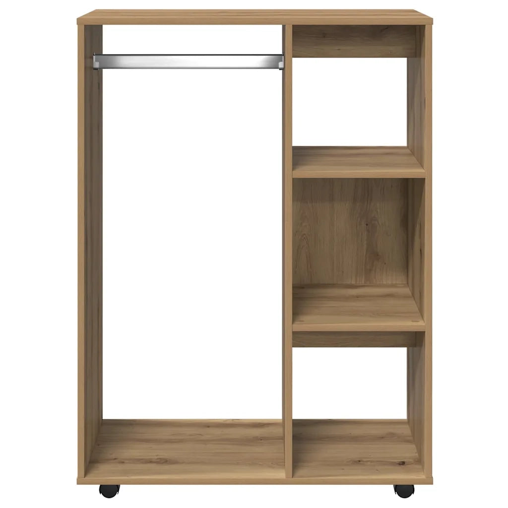 vidaXL Armadio Rovere Artigianale 80x40x110 cm in Legno Multistrato