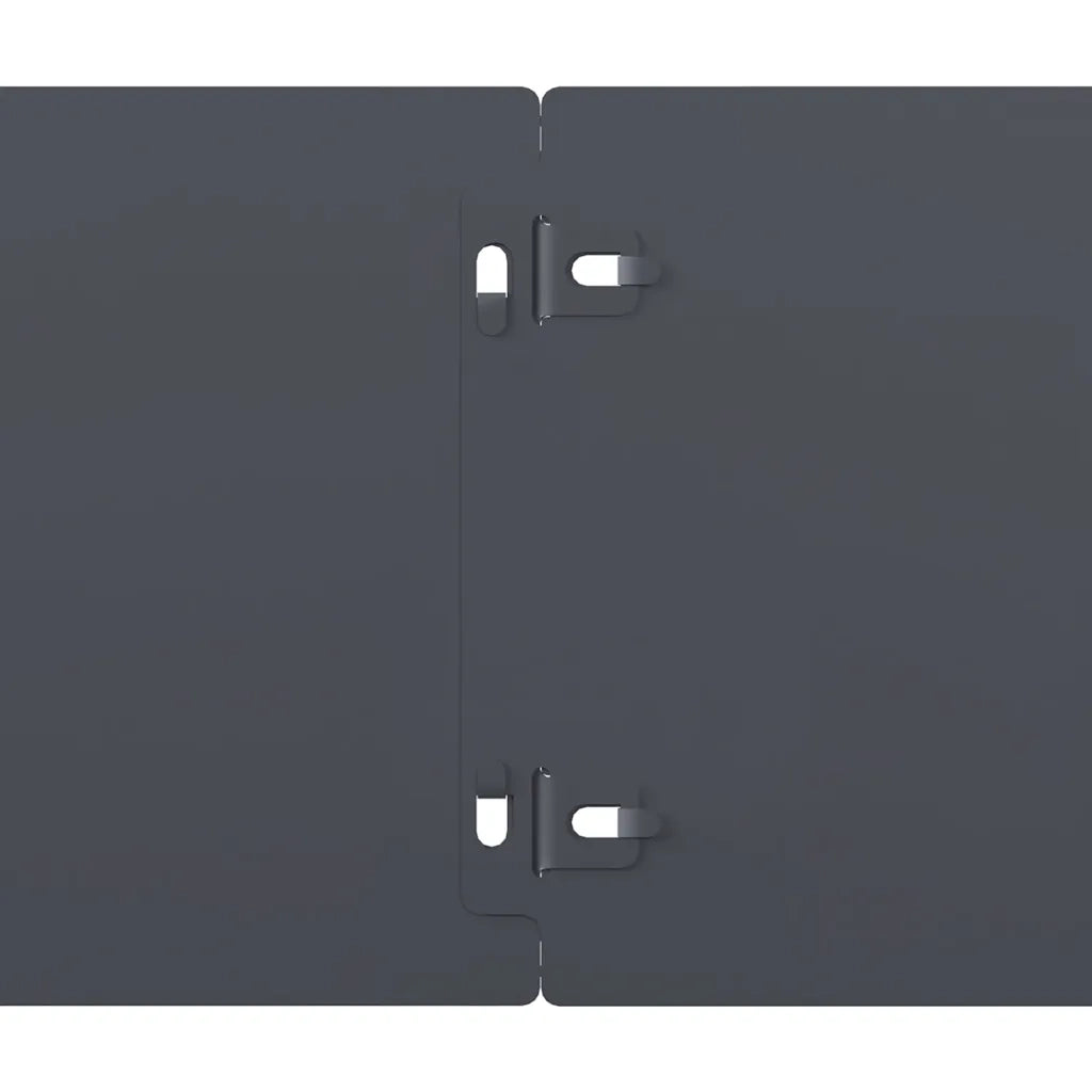vidaXL Bordure per Prato 10 pz Antracite Acciaio Laminato a Freddo