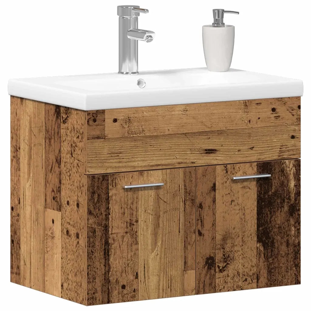 vidaXL Set Altro Legno vecchio 60 x 38.5 x 46 cm Legno multistrato