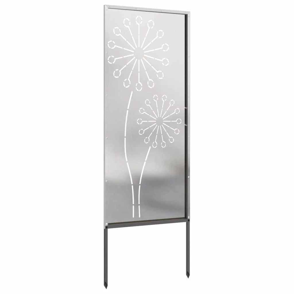 Schermo per privacy in giardino Traforo Argento 50 x 140 cm 876305