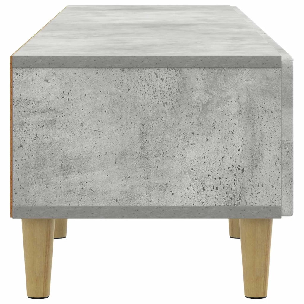 Mobile TV con cassetto Grigio Cemento 147 x 34,5 x 30 cm 894708