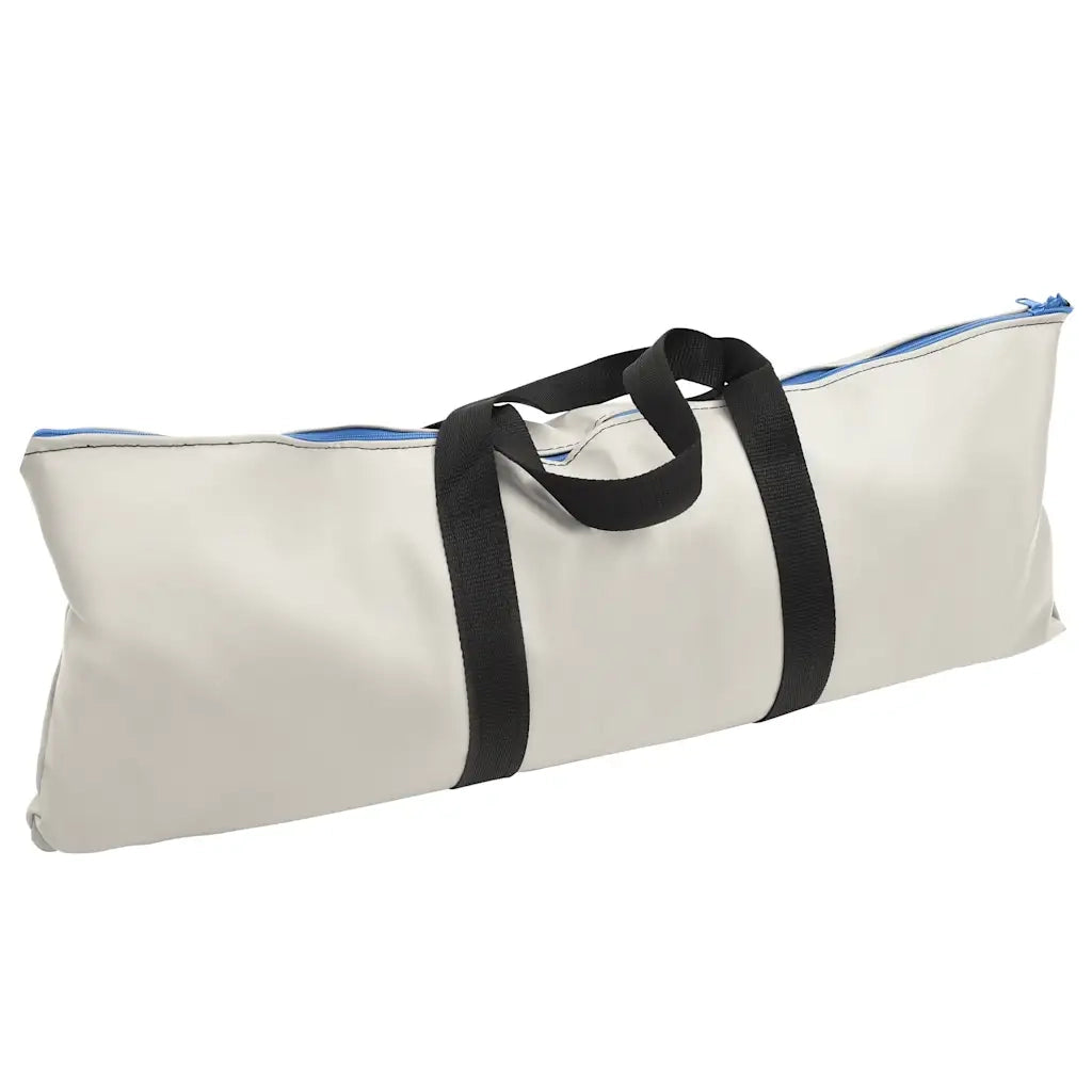 Tappetino Ginnastica Gonfiabile con Pompa 100x100x20cm PVC Blu CFW9876717
