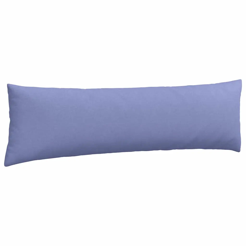 Cuscini da Divano 2 pcs Blu jeans 145 x 40 cm Tessuto