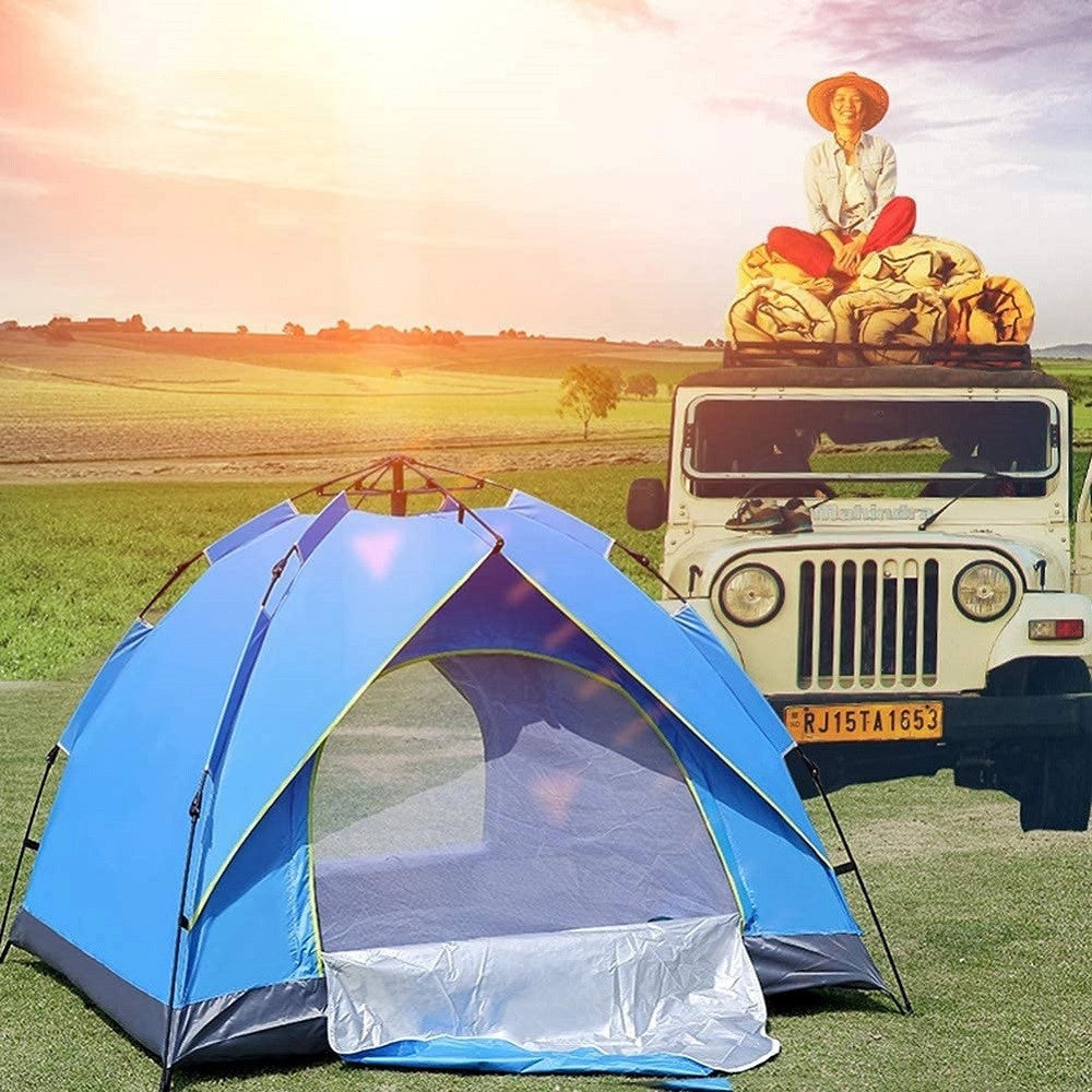 Trade Shop - Tenda A Cupola Da Sole Campeggio Automatica Impermeabile Da Esterno Spiaggia -