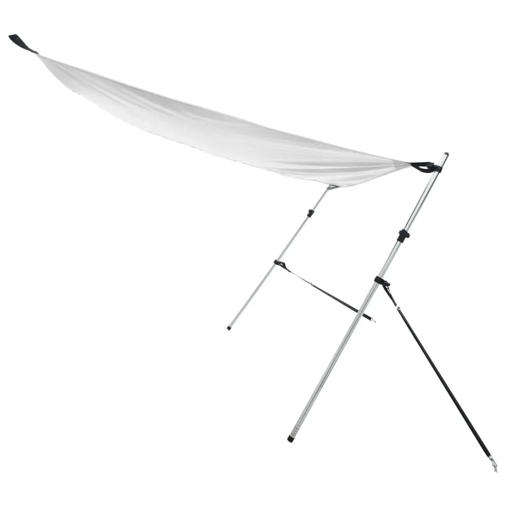 Set Estensione Tendalino a T-Parasole marino Bianco 174x205x(115-194) cm