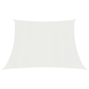 Vela ombreggiante/ombrellone 160 g/m² bianco 3/4 x 2 m HDPE 02_0009012