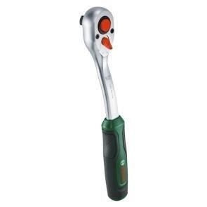 Chiave a cricchetto Bosch da 1/2 (coppia fino a 768 Nm, pulsante di blocco inversione intuitivo, collo curvo)