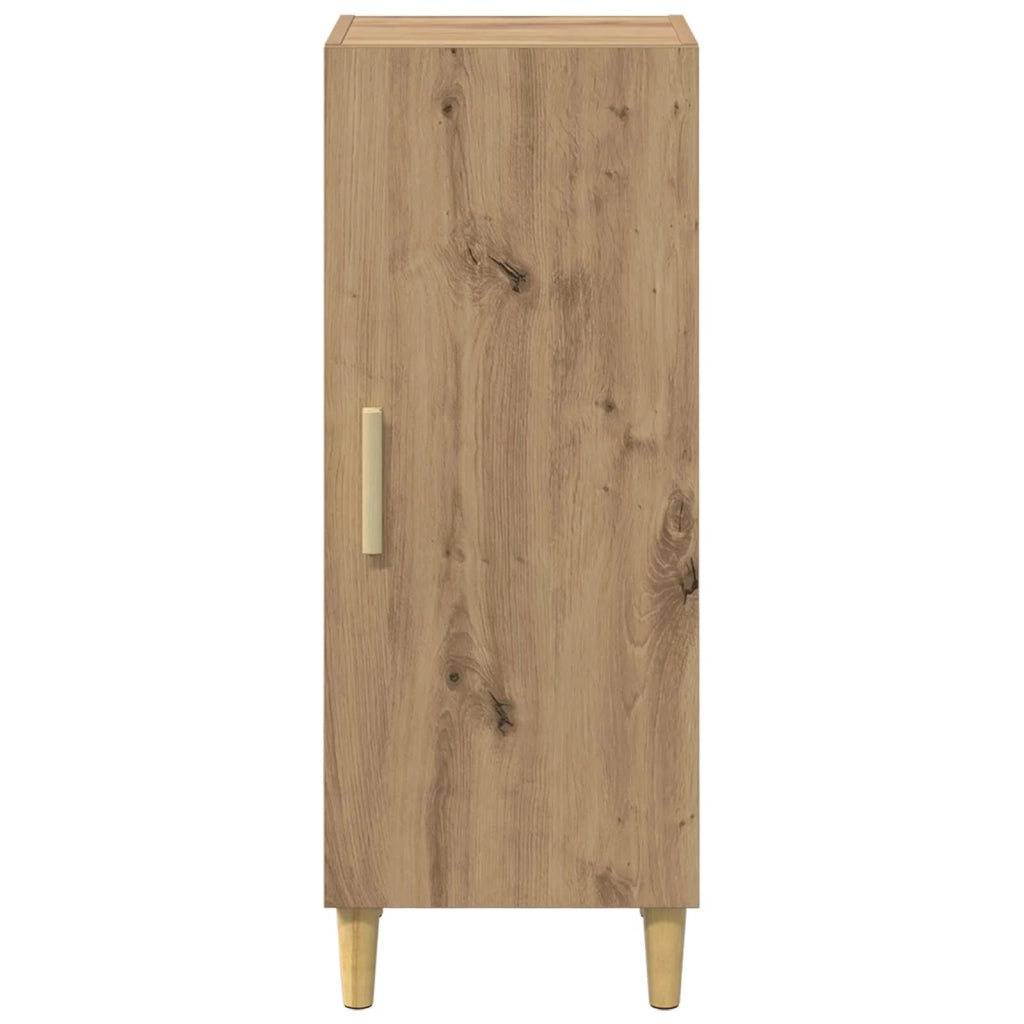 Credenza Rovere artigianale 34,5 x 34 x 90 cm Legno multistrato
