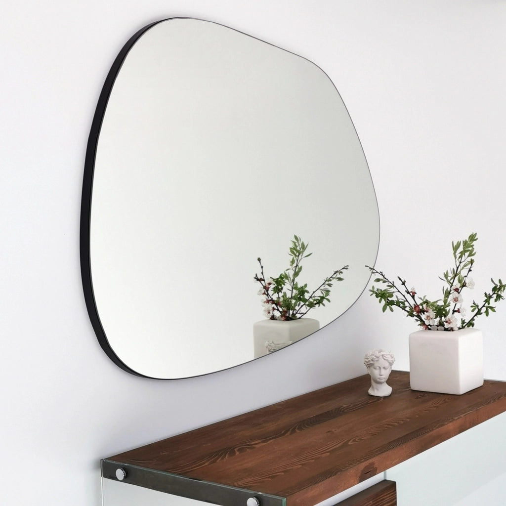 Momo, Specchio Forma Irregolare, 3.2x70h cm Trasparente