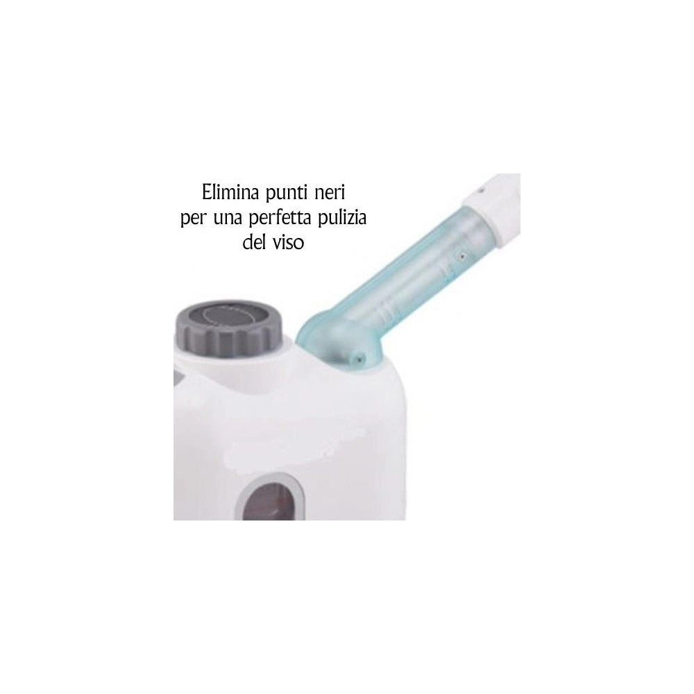 Trade Shop - Vaporizzatore Facciale Portatile Puliza Viso Estetica Con Idrocontenitore 400w -