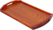 Tavolo da pranzo in legno rettangolare con maniglia - Cassetto di archiviazione a cassetti ottomani - Articoli da cucina per alimenti frutta caffè