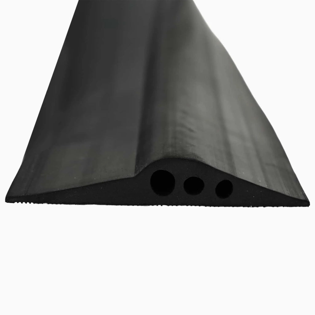 Guarnizione per pavimento del garage Nero 112 x 20 mm 5,5 m 42038226