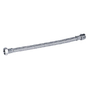 FLESSIBILE IN ACCIAIO INOX cm 25 M 3/8 x 1/2 F - pz.2  - Blister Koncreto