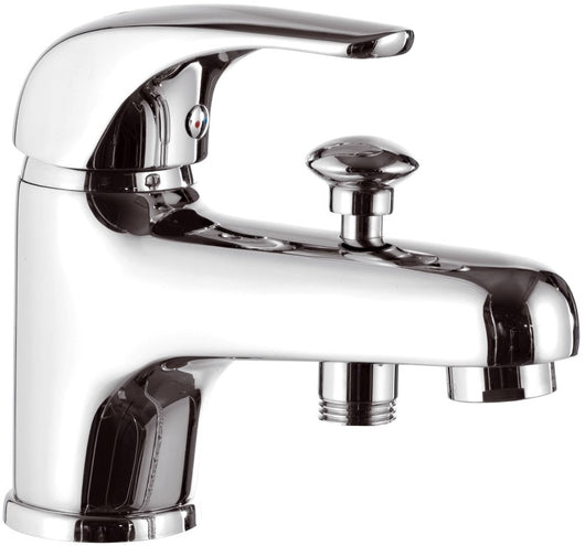 Rubinetto lavabo/vasca con deviatore integrato - serie project