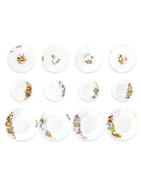 Servizio tavola 12pz. quattro stagioni porcellana