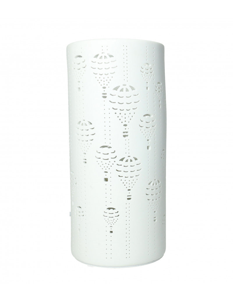 Lampada mongolfiera porcellana