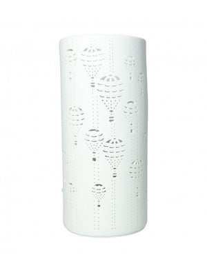 Lampada mongolfiera porcellana