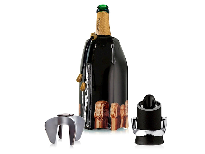Set 3 pezzi champagne accessory.
