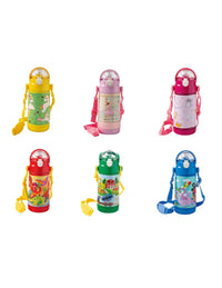 Bottiglia termica baby 350ml. inox/abs con cannuccia