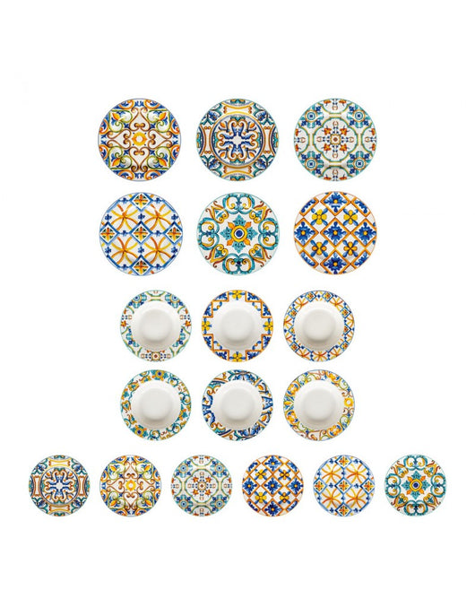 Servizio tavola 18pz. Medicea New Bone China