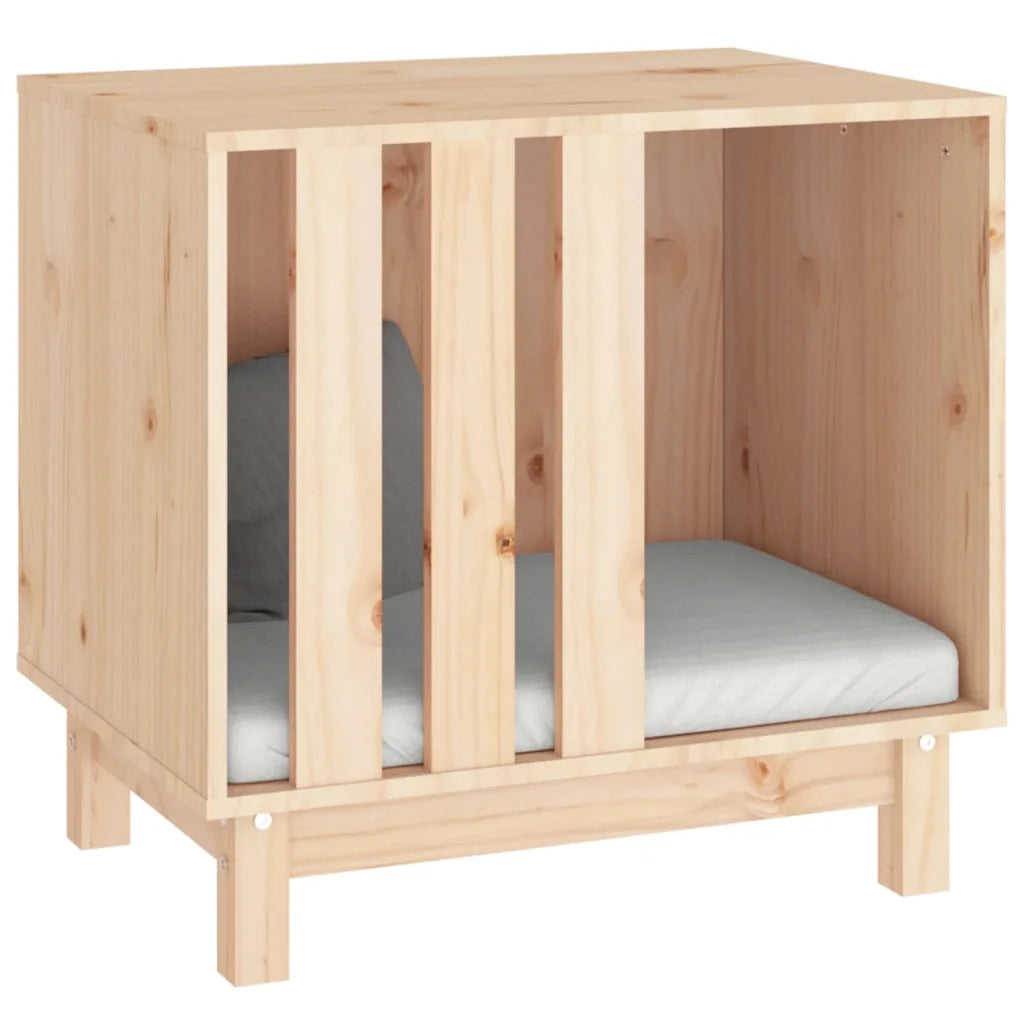 Casetta per Cani 60x45x57 cm in Legno Massello di Pino CFW9332434