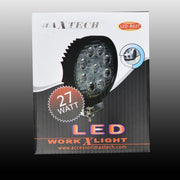Trade Shop - Luci Di Lavoro 27 Watt A Led Da Faro Rotondo Per Ricambio Auto Maxtech Led-r027 -